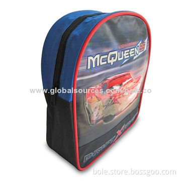600D School Backpack with Offset Print Logo, OEM/ODM Orders Welcomed